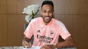 Arsenal: Pierre-Emerick Aubameyang renovó contrato hasta 2023