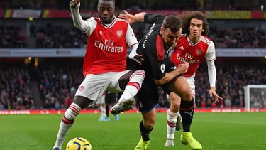 Arsenal no pudo celebrar en la Premier League | Foto: AFP.