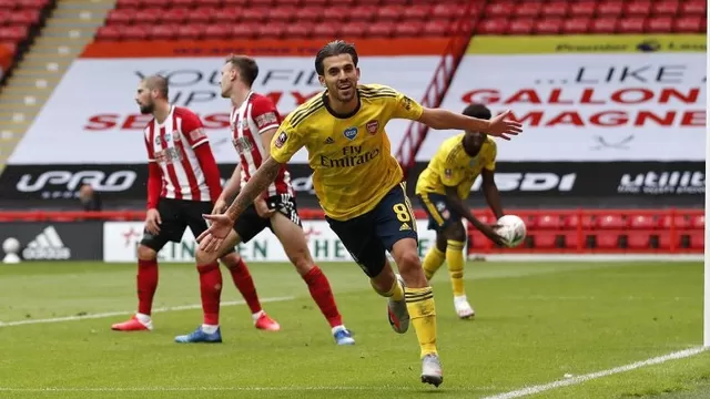 Dani Ceballos, futbolista español de 23 años. | Foto: AFP/Video: @arsenal