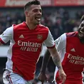 Arsenal venció 3-1 al Manchester United: Granit Xhaka selló el triunfo con un golazo