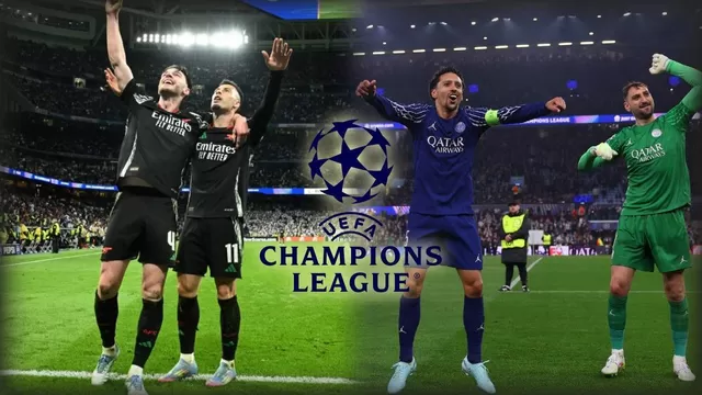 Se da inicio a las semifinales de Champions League 2024-2025 con Arsenal recibiendo al PSG en Londres. | Video: AD