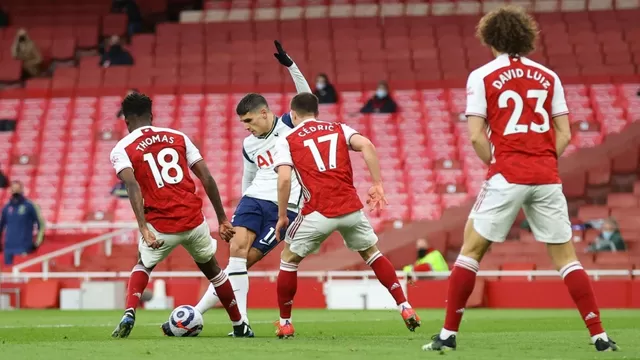 Arsenal vs. Tottenham: Revive el golazo de rabona de Erick Lamela