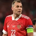 Artem Dzyuba, capitán de Rusia, reaccionó a insultos del ucraniano Vitaliy Mykolenko