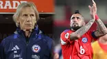 Arturo Vidal se pronunció sobre su relación con Ricardo Gareca post duelos con Chile. | Composición AD