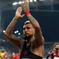 Arturo Vidal se ganó la ovación de la hinchada de Flamengo con gran gesto