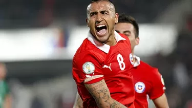 Arturo Vidal se metió en la lista final de Chile para el Mundial