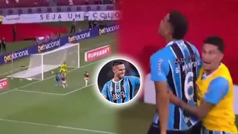 Así fue asistencia de Erick Noriega en el gol de Gremio vs Inter