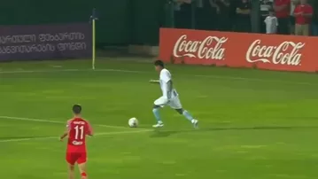 Así fue la asistencia de Joao Grimaldo en la Conference League