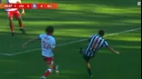 Peña tuvo una desafortunada jugada en el inicio del partido ante Unión por la Serie Río de la Plata. | ESPN Peña tuvo una desafortunada jugada en el inicio del partido ante Unión por la Serie Río de la Plata. | ESPN