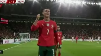 Cristiano Ronaldo se hizo presente con un doblete en el Portugal vs Hungría por Eliminatorias de Europa / Canal N