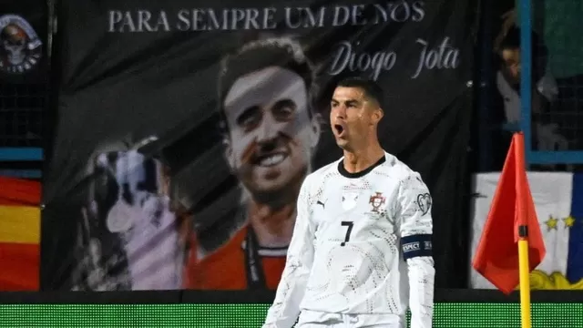 El astro portugués también llegó a los 140 goles con su selección, un hecho inédito. | ESPN