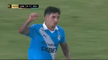 Así fue el golazo de Cazonatti en el Junior vs Sporting Cristal