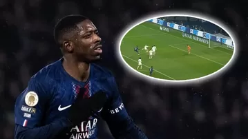 Así fue el golazo de Dembélé en triunfo de PSG 3-0 sobre LOSC