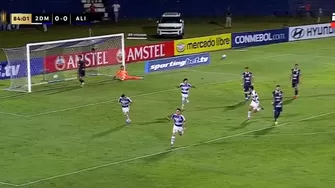 Diego Acosta sacó soberbio disparo y colocó el 1-0 de 2 de Mayo sobre Alianza Lima por Copa Libertadores / ESPN