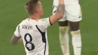 Así fueron los últimos minutos de Toni Kroos con Real Madrid