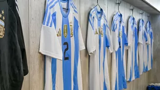 ¿Con los parches de campeón? Así luce la camiseta de Argentina para la Copa América