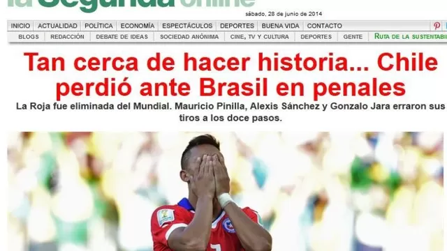 Así reaccionó la prensa mundial tras el triunfo por penales de Brasil