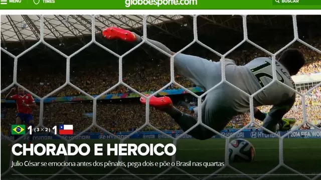 Así reaccionó la prensa mundial tras el triunfo por penales de Brasil-foto-9