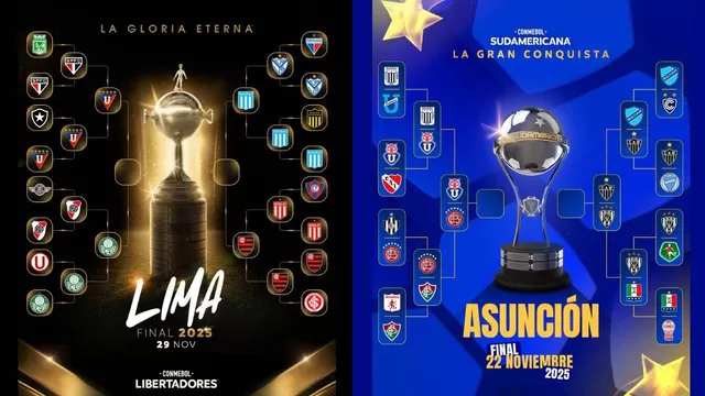 Los 4 mejores equipos de ambos torneos ya conocen el camino a la gloria tanto en Lima como en Asunción. | AD