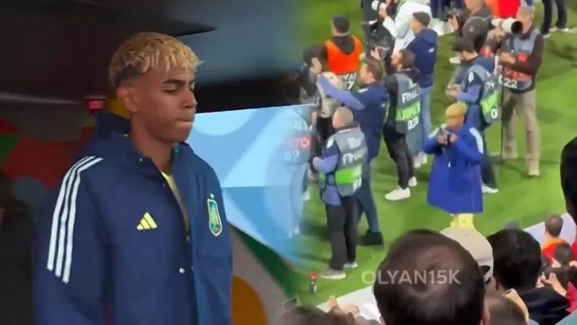 Lamine Yamal se quitó la medalla de plata tras perder la Nations League / Captura / FA