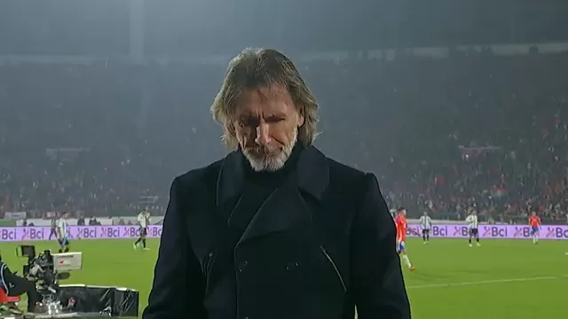 Ricardo Gareca se mostró desconsolado tras nueva derrota de Chile en Eliminatorias / X