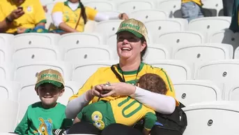 Así vivió el público la inauguración del mundial de fútbol