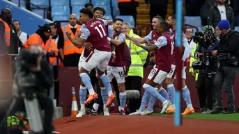 Aston Villa venció 1-0 al Fulham y ya es quinto en la Premier League