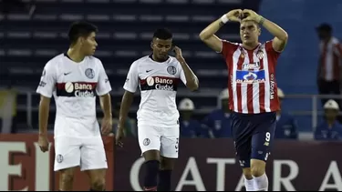 Atlético Junior se impuso 1-0 sobre San Lorenzo | Foto: AFP.