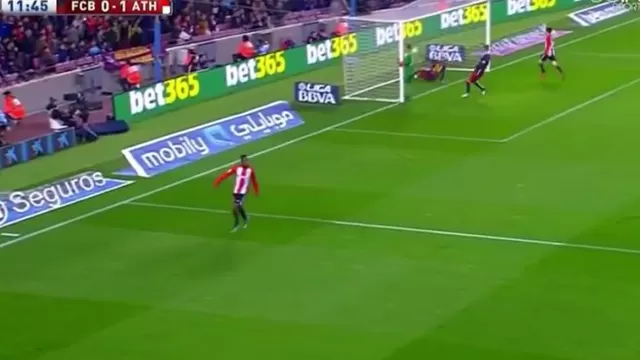 Athletic sorprende al Barcelona en el Camp Nou con gol de Iñaki Williams