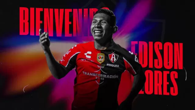 Atlas FC hizo oficial el fichaje de Edison Flores con divertido video