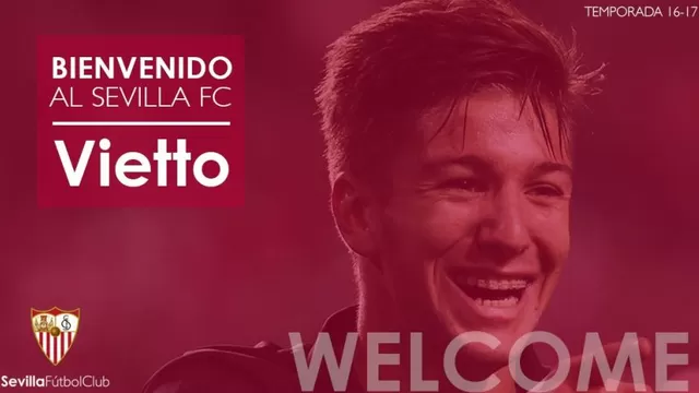 Atlético confirmó cesión del argentino Luciano Vietto al Sevilla