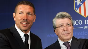 Enrique Cerezo, presidente del Atlético de Madrid. | Foto: AFP