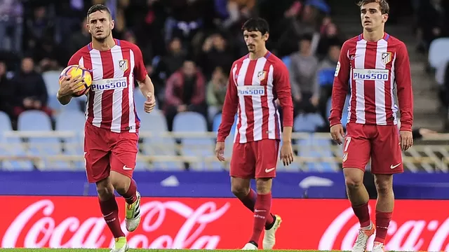 Atlético de Madrid cayó 0-2 ante Real Sociedad por la Liga 