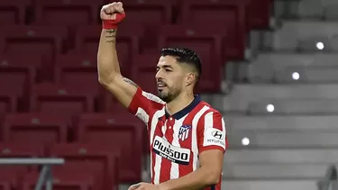 Luis Suárez anotó el único gol del partido a los 20&#39;. | Foto: AFP/Video: LaLiga Santander