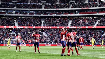 Atlético de Madrid derrotó 3-0 a Las Palmas por la Liga española