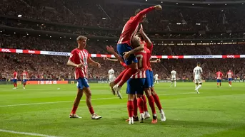 Atlético de Madrid derrotó 3-1 al Real Madrid por LaLiga española