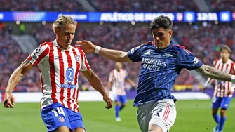 Atlético Madrid y Arsenal igualaron 1-1 en partido de la semifinal ida por la Champions League / Champions League