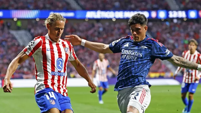 Atlético Madrid y Arsenal igualaron 1-1 en partido de la semifinal ida por la Champions League / Champions League
