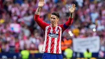 Fernando 'El Niño' Torres se despidió del Atlético de Madrid con un doblete