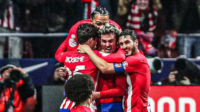 Atlético de Madrid pasó a los Cuartos de Final de la Copa del Rey tras vencer al Real Madrid / Foto: AFP / Video: América Deportes