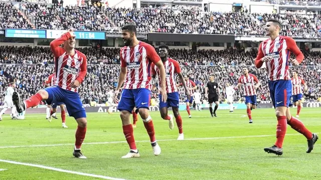 Atlético de Madrid: Griezmann marcó y bailó en el Santiago Bernabéu