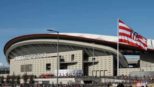 Atlético Madrid inauguró el Wanda Metropolitano en presencia del rey de España-foto-1