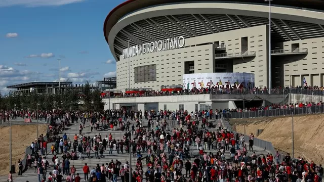 Atlético Madrid inauguró el Wanda Metropolitano en presencia del rey de España-foto-2