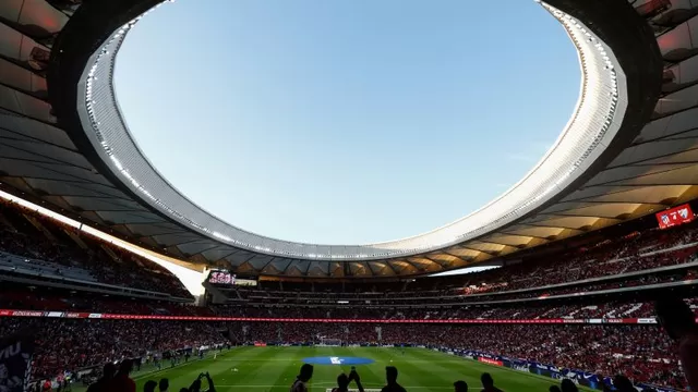 Atlético Madrid inauguró el Wanda Metropolitano en presencia del rey de España-foto-6
