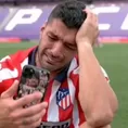 Atlético de Madrid: El llanto de Luis Suárez al hablar con su familia tras ganar LaLiga