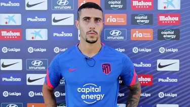 Mario Hermoso no regresará a Madrid con el resto de la expedición rojiblanca | Foto: AFP.