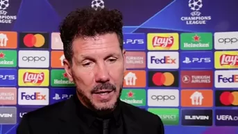 Atlético de Madrid: "Quedamos últimos de grupo merecidamente", afirmó Simeone