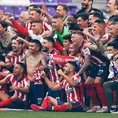 Atlético Madrid recibió el saludo del Barcelona tras su título de LaLiga