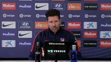 Simeone aclaró que no ha podido contar con él en los últimos tres entrenamientos porque estaba negociando su salida. | Foto: Atlético de Madrid