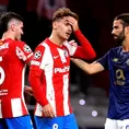 Atlético de Madrid y Porto igualaron sin goles en el inicio de la Champions League